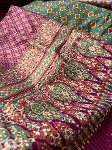 'MALVA'  thai batik gumis derekú pamutvászon női ruha
