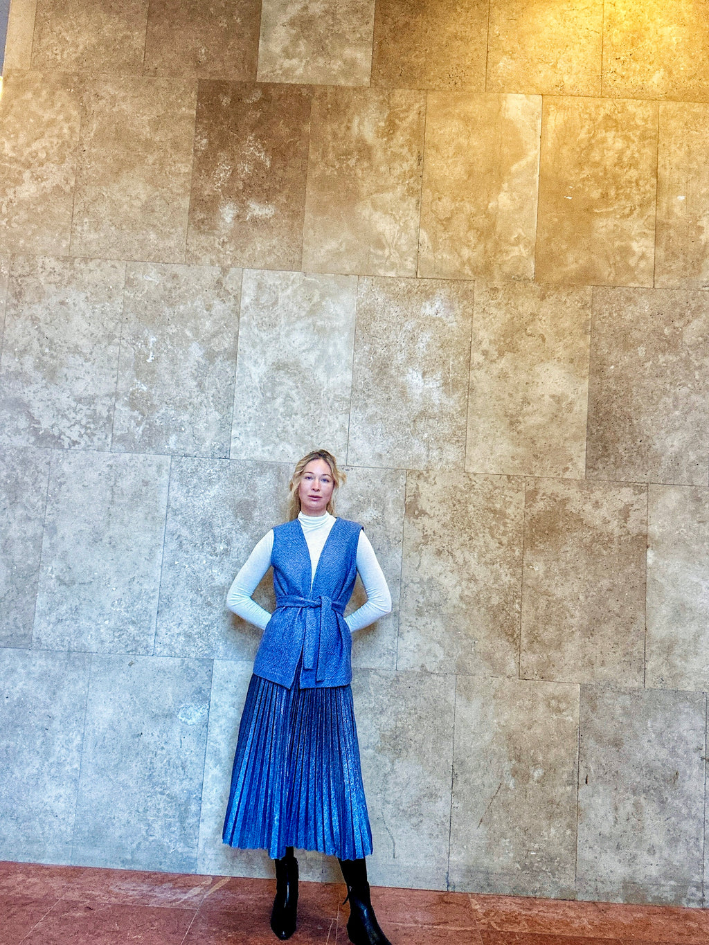 'ZERO'  wrap női gyapjú mellény