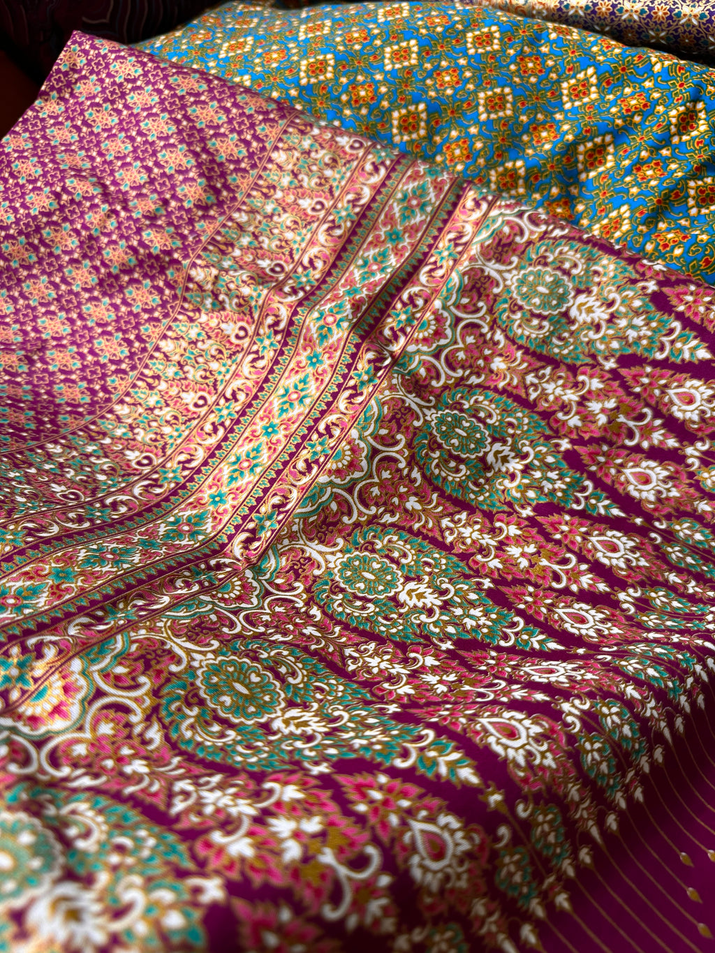 'MALVA' Thai batik cotton canvas women's dress with elastic waist