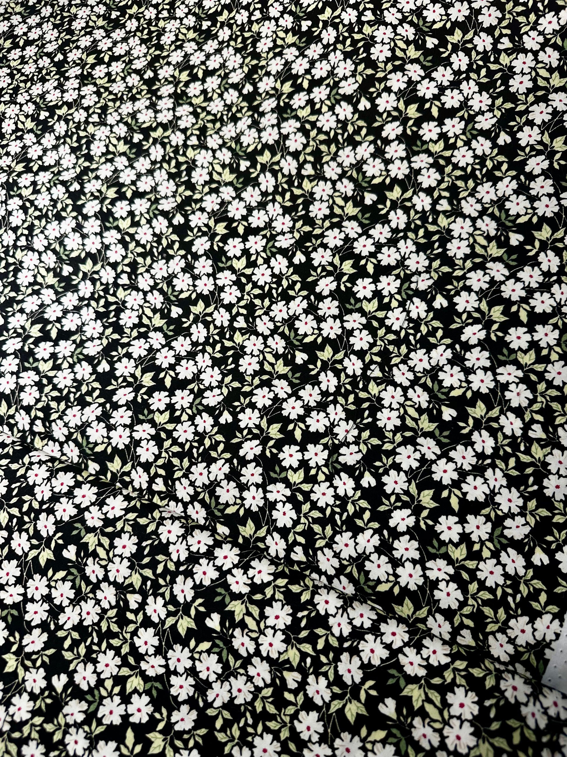 'REVERIE' virágmintás pamutvászon ingruha