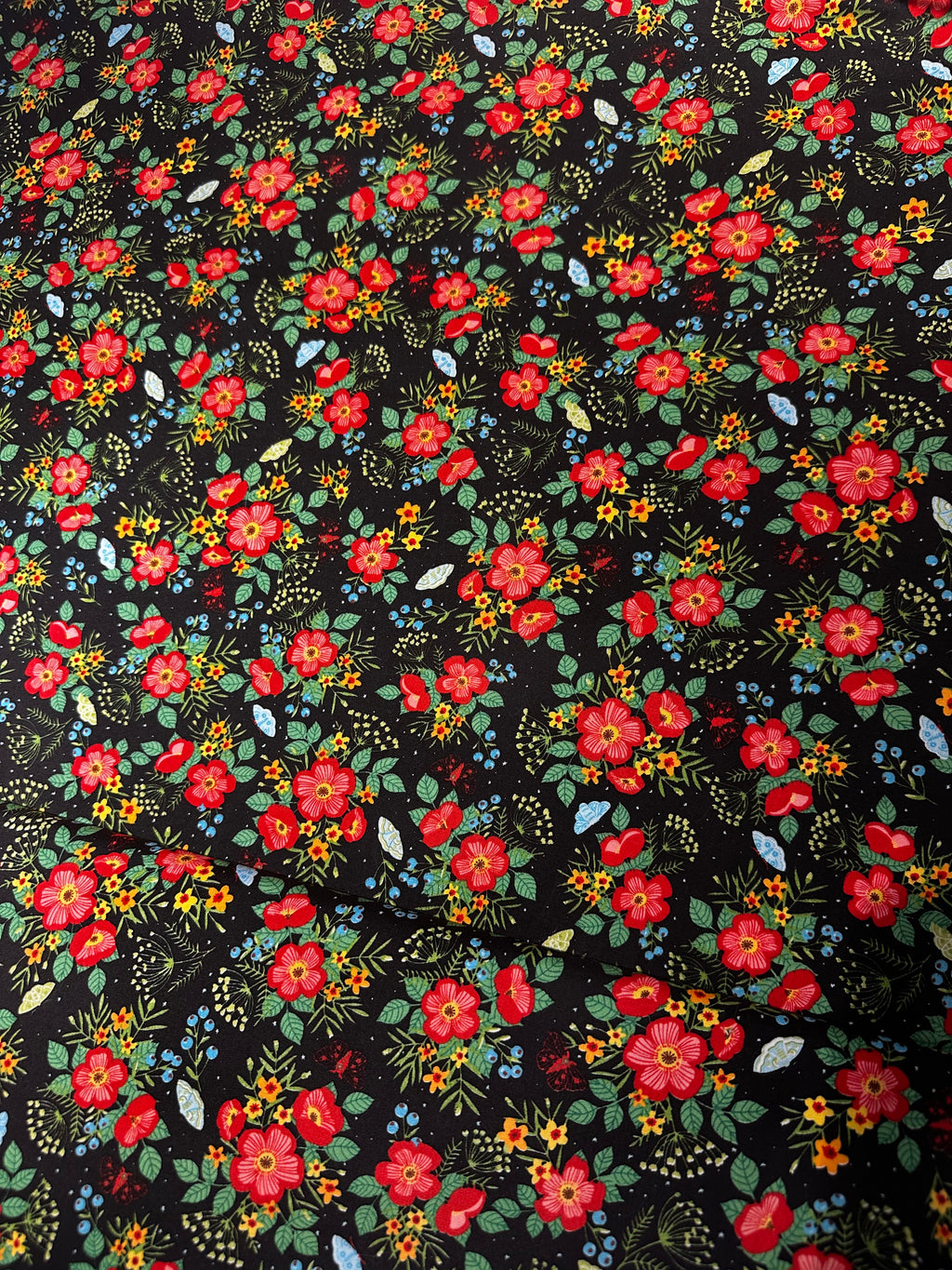 'REVERIE' virágmintás pamutvászon ingruha