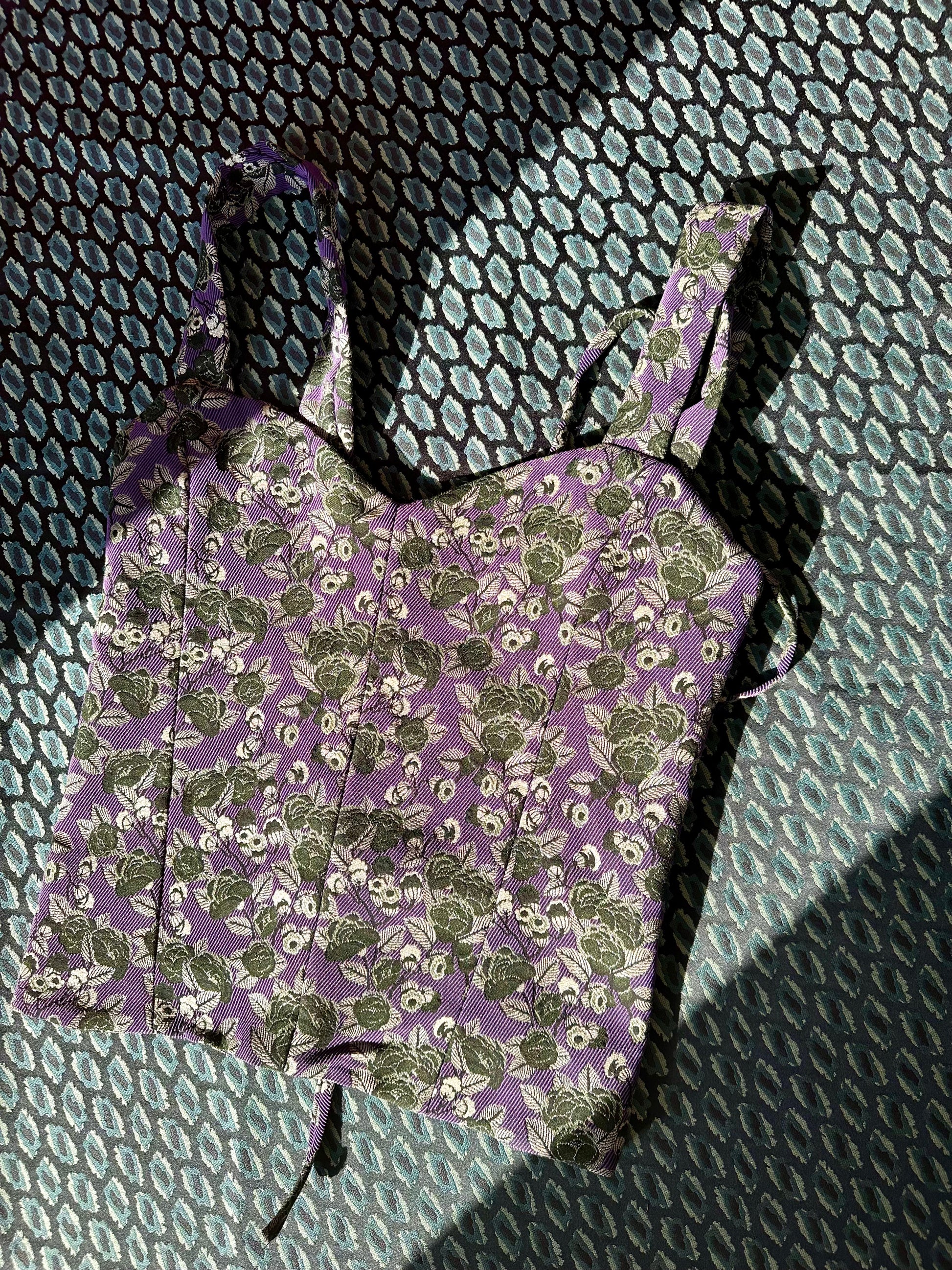 'PANIC'  fűző szabású top 'MEDIUM'